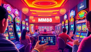 Experience thrilling online gaming at https://mm88.agency/ with vibrant mobile casino action.