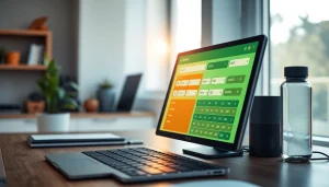 Engaging macro calculator interface showcasing personalized dietary metrics and user-friendly design.