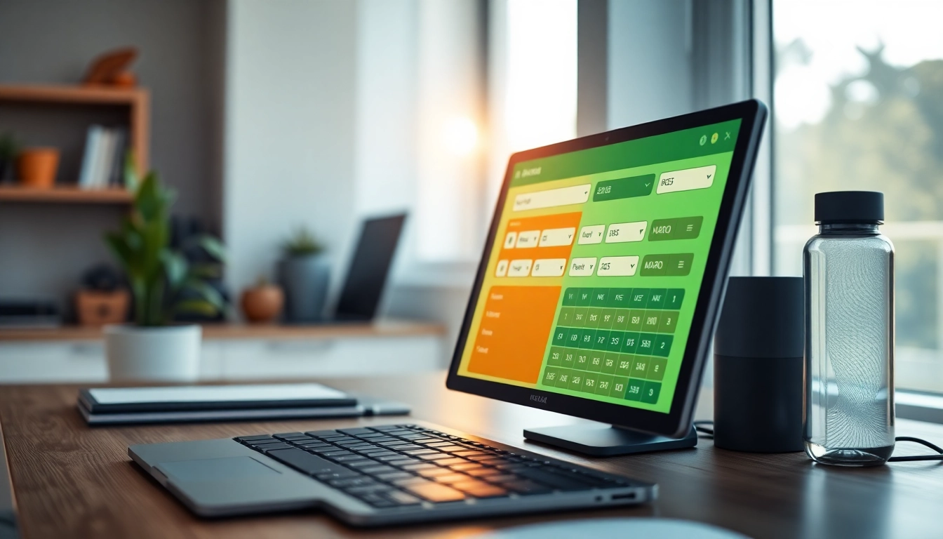 Engaging macro calculator interface showcasing personalized dietary metrics and user-friendly design.