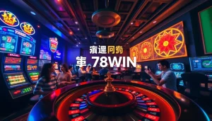 Experience the thrill of เจ้ามือรับแทง 78WIN in a vibrant online casino setting with engaging gameplay and dynamic visuals.
