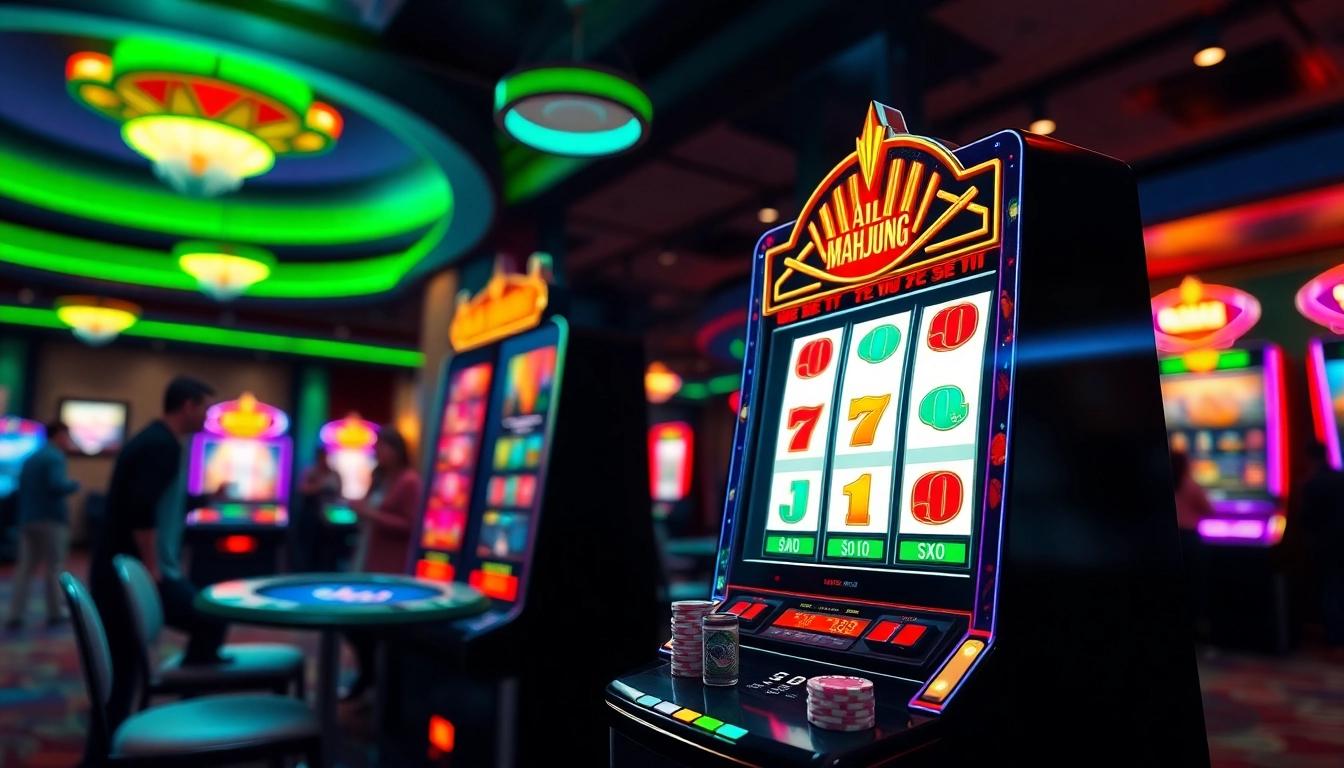 Menangkan di mahjong slot dengan mesin yang memikat dan atmosfer kasino yang ceria.