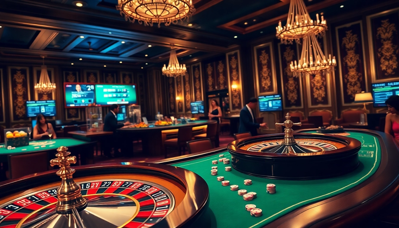Experience the thrill at KJC online with dynamic casino gaming tables and exciting gameplay.