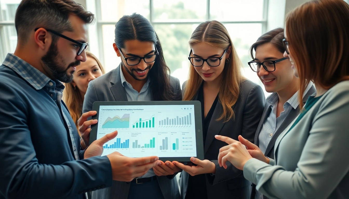 Collaborative discussion on competitive intelligence in a modern business setting.