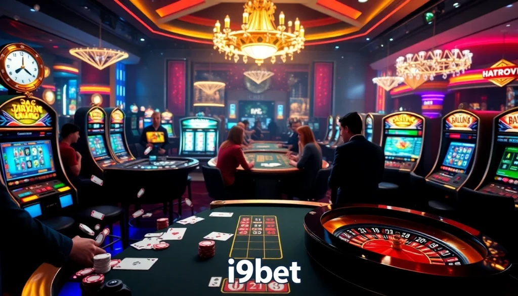 Experience the thrill of i9bet with vibrant casino games and exciting betting interfaces.