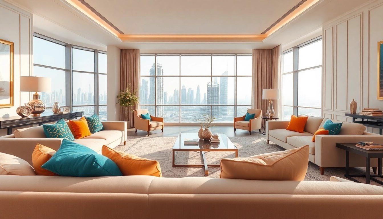 Transform your space with innovative interior design dubai ideas showcasing luxury living.