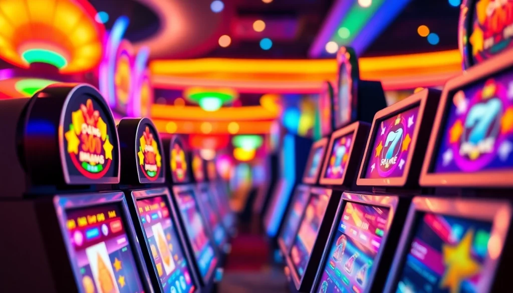 เล่นเกม 918kiss slot ที่น่าตื่นเต้นในคาสิโนที่มีสีสันสดใส