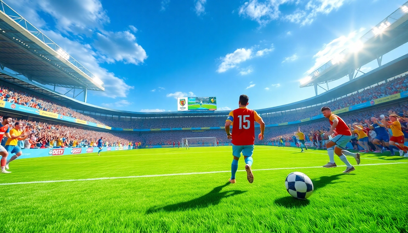 Watch the live soccer match with the latest ผลบอลสดgo updates and player highlights.