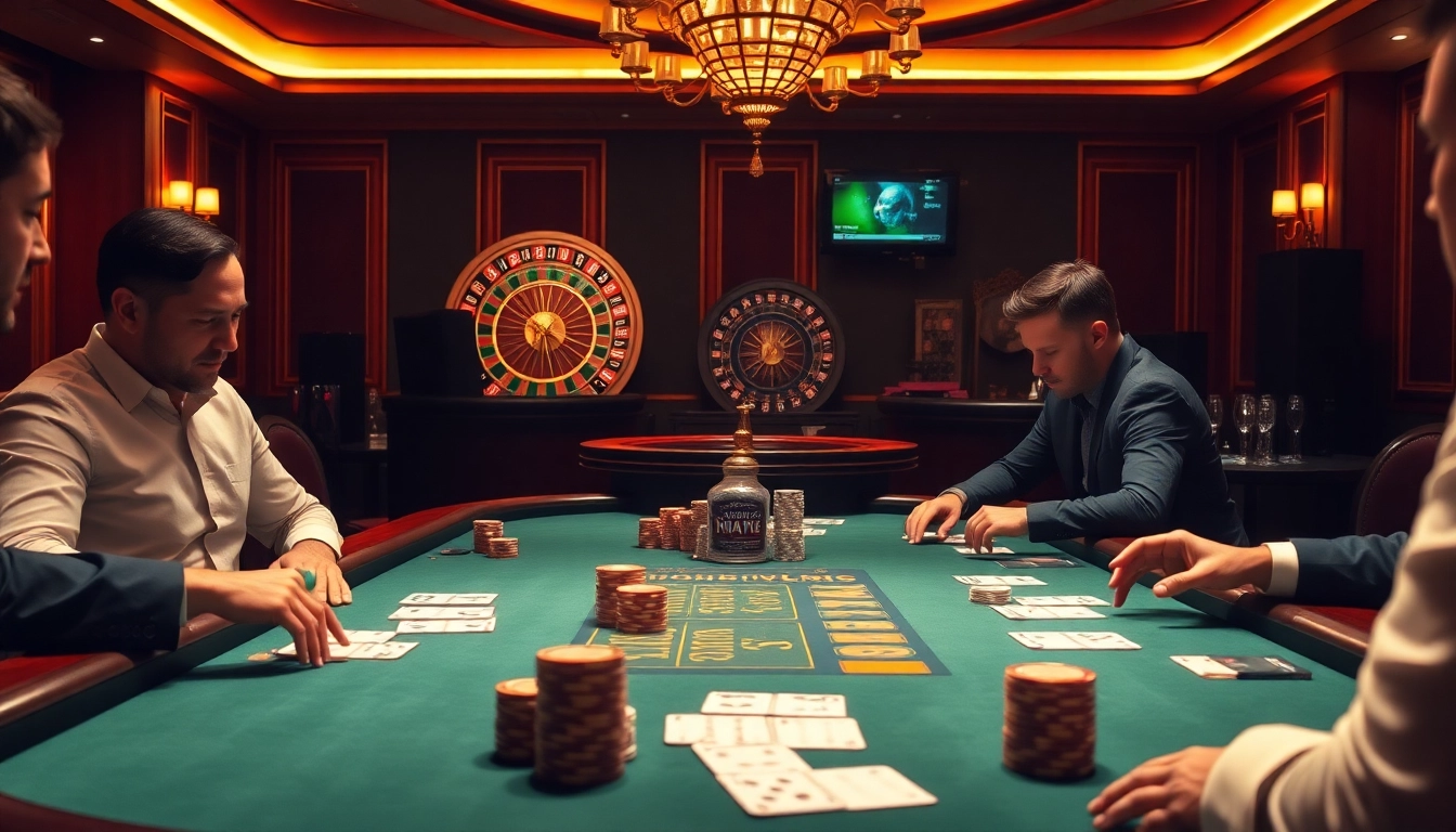 Engage with the hidden wiki in a thrilling casino atmosphere, showcasing poker gameplay and rich casino elements.