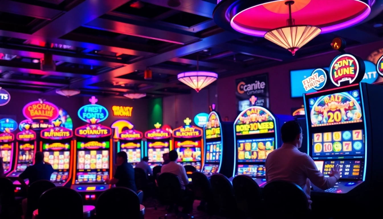 Menangkan slot deposit 1000 di kasino dengan slot machines yang cerah dan menarik.