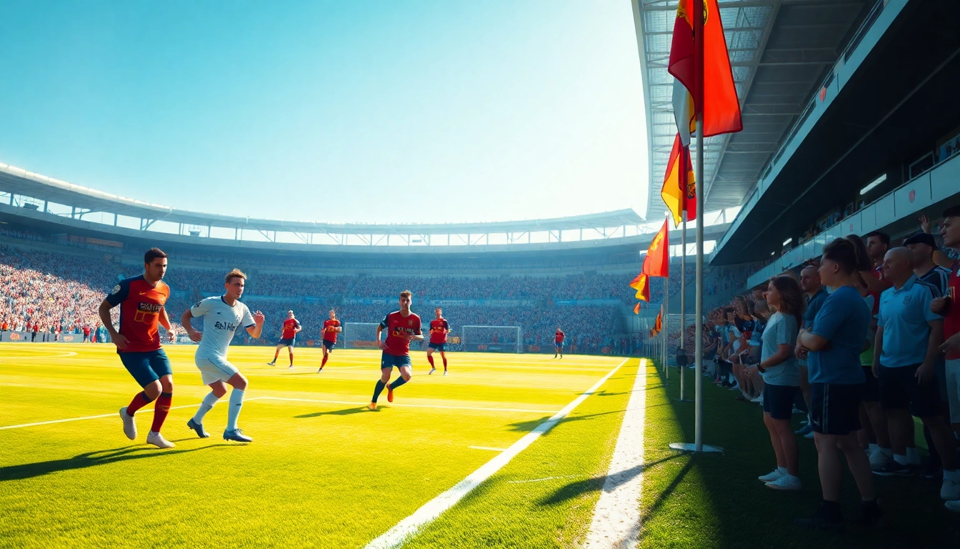 ชม ผลบอลสดgo ที่สนามฟุตบอลเต็มไปด้วยแฟนๆ และนักกีฬา