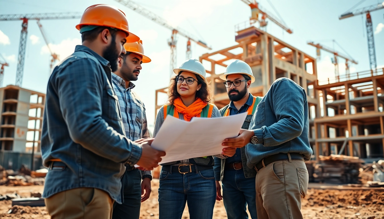 Builders collaborating on construction projects, highlighting the Texas association of builders' importance.
