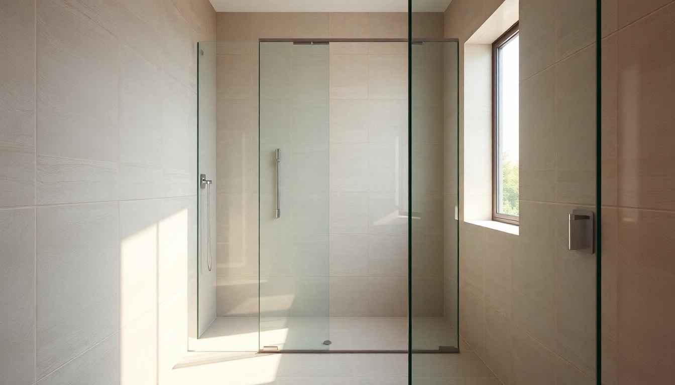 Admire the paroi de douche italienne élégante, idéale pour une salle de bain moderne.