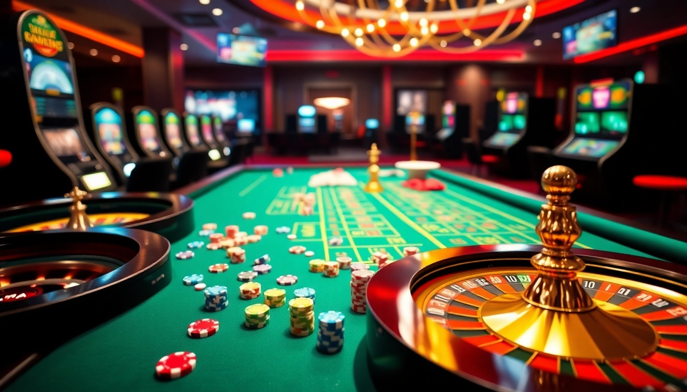 Experience the excitement of gambling with MM88 link showcasing vibrant online casino elements.