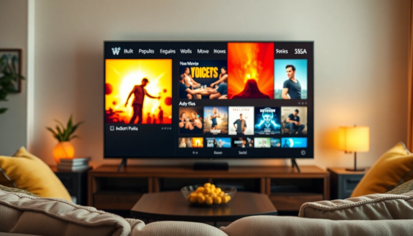 ดูหนังออนไลน์ ในห้องนั่งเล่นสวยๆ พร้อมความอบอุ่นและบรรยากาศที่น่าสนใจ