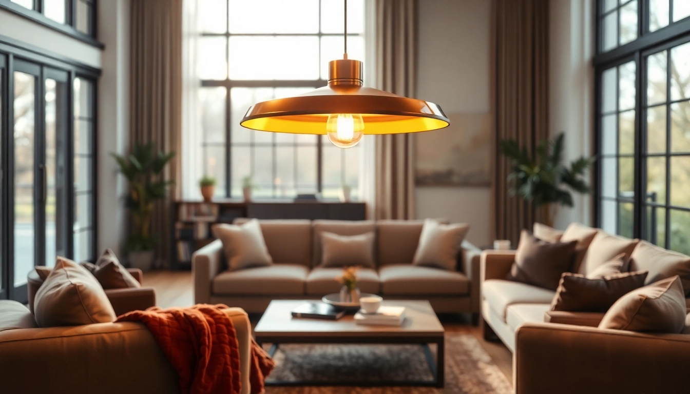 Shop ModernLighting stylishly illuminates a contemporary living room, highlighting sleek fixtures and inviting designs.